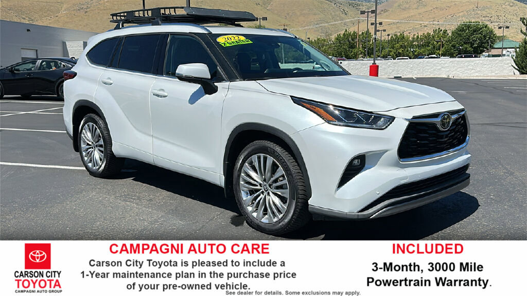 Used 2022 Toyota Highlander Platinum