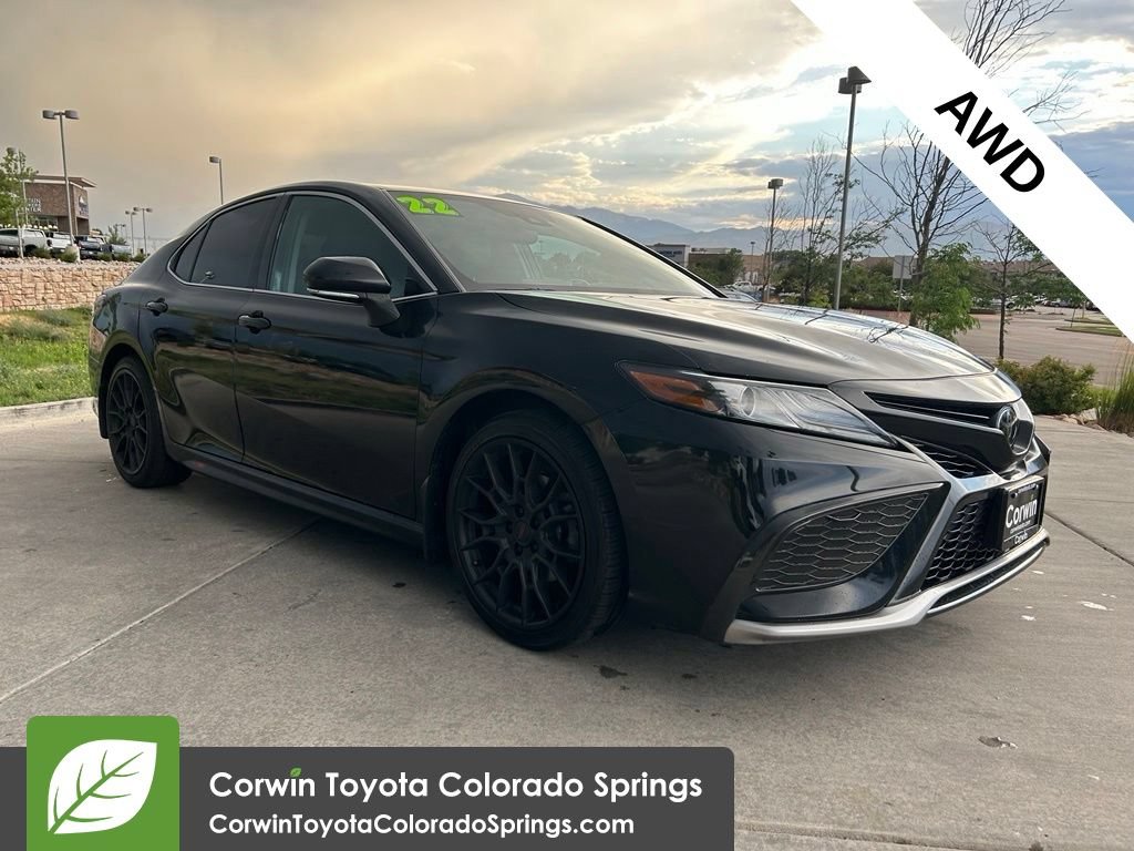 Used 2022 Toyota Camry XSE w/ TRD Appearance Package (TMS) FWD image 1