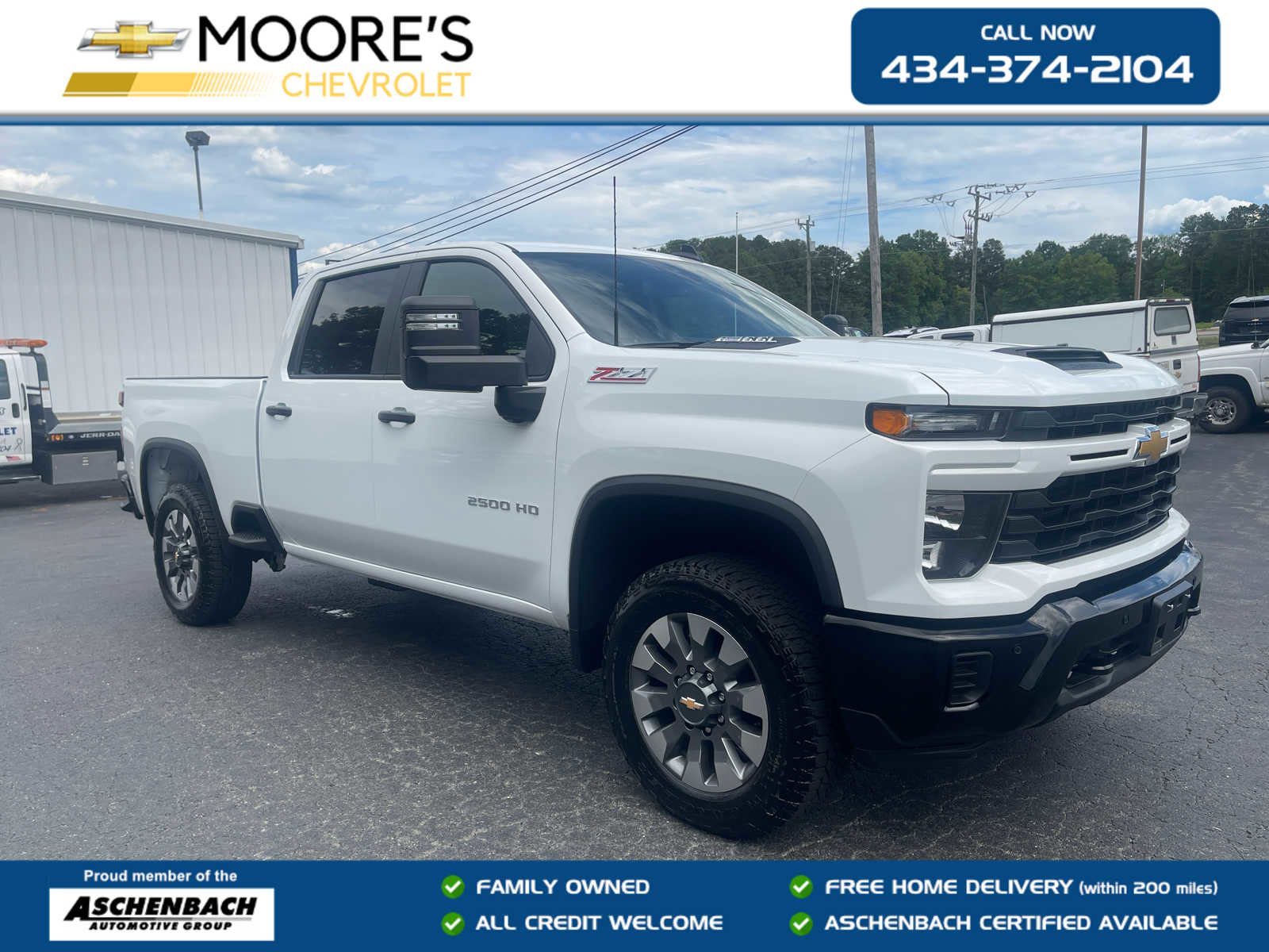 New 2026 Chevrolet Silverado 2500 Custom w/ Custom Value Package