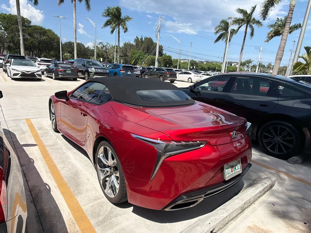Certified 2021 Lexus LC 500 Convertible w/ Touring Package RWD image 6
