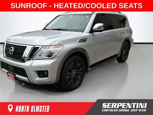Used 2017 Nissan Armada Platinum w/ Interior Lighting Package image 1