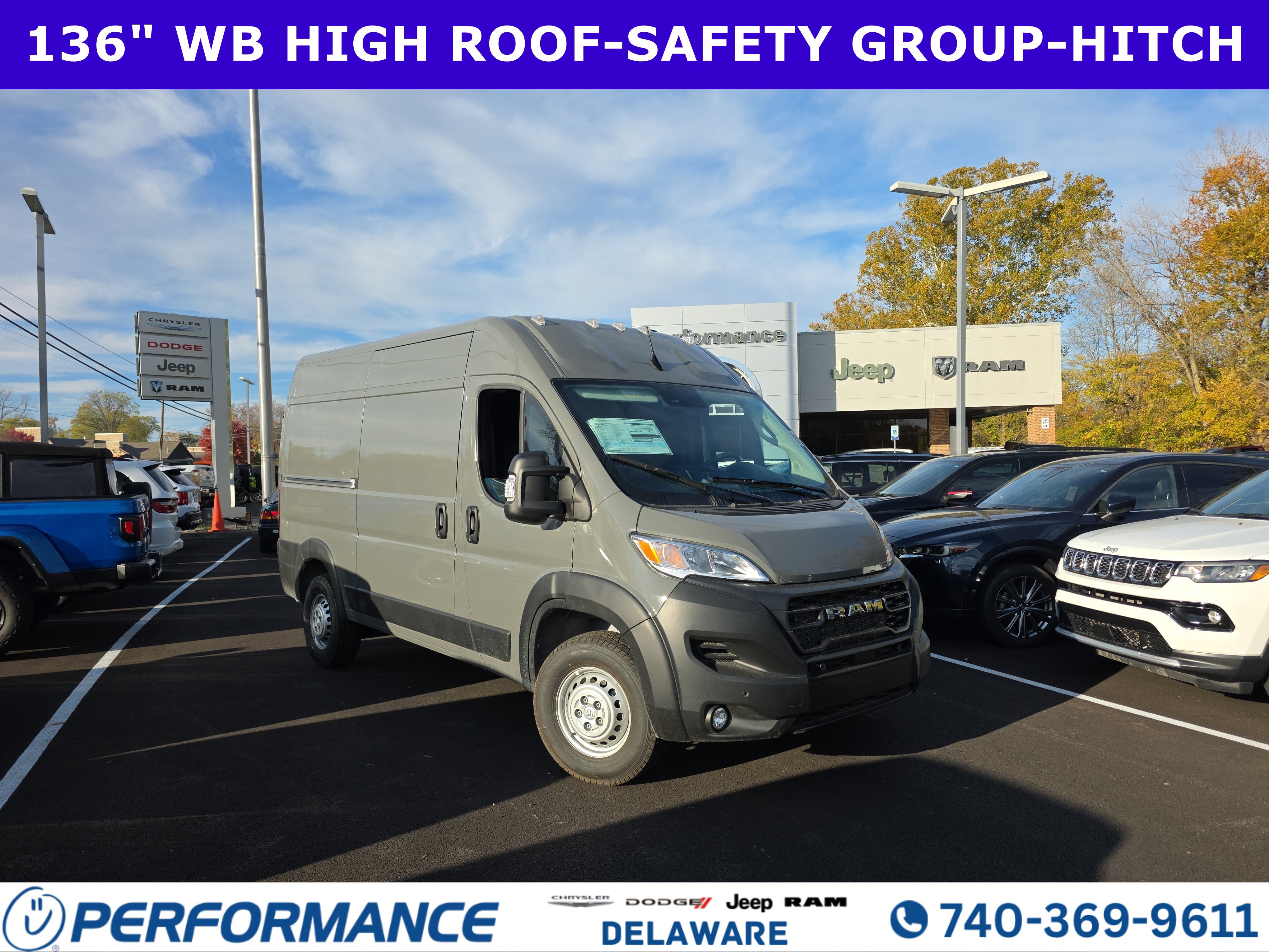 New 2026 RAM ProMaster 2500 w/ Safety Group FWD image 1