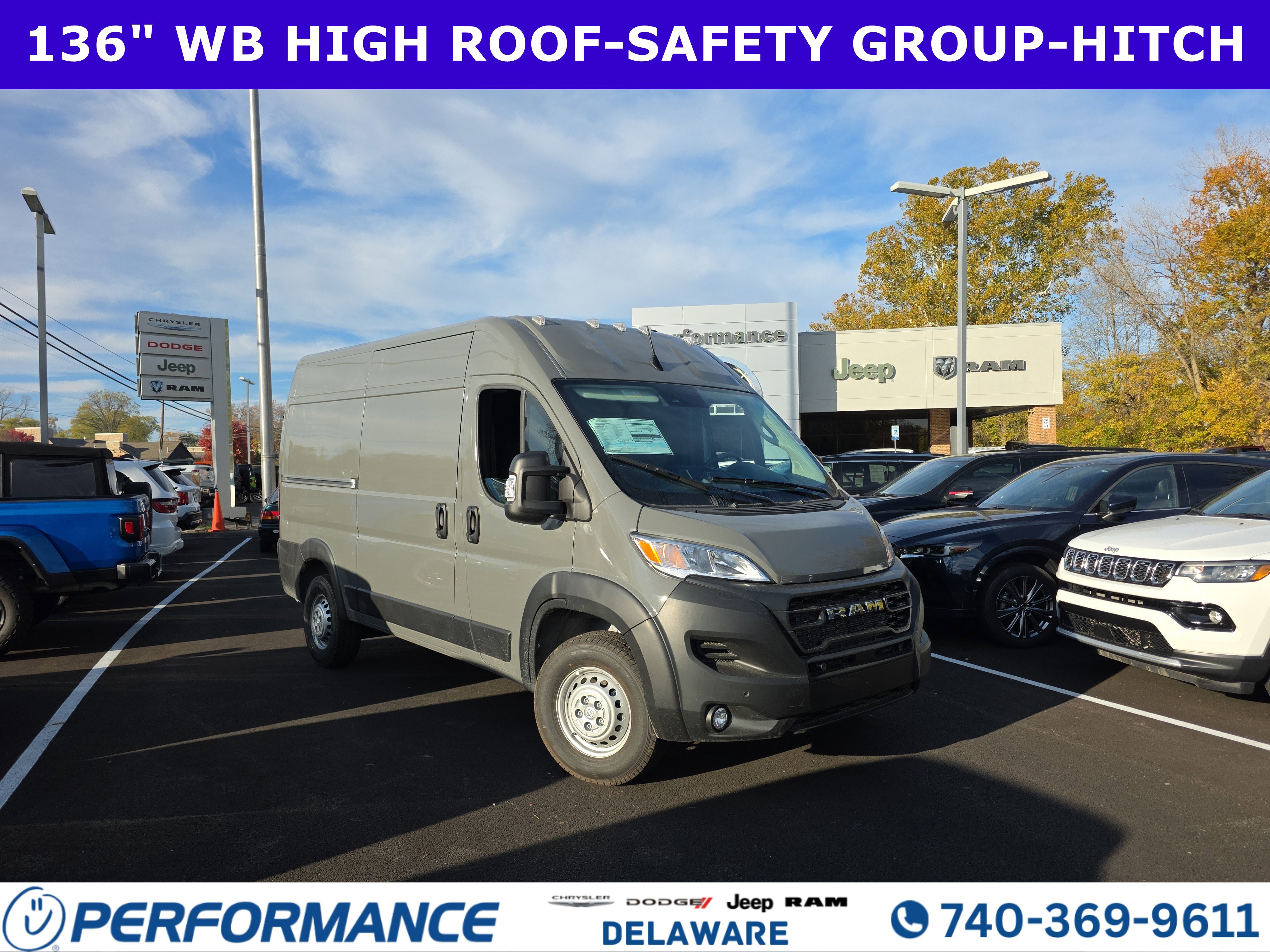 New 2026 RAM ProMaster 2500 w/ Safety Group