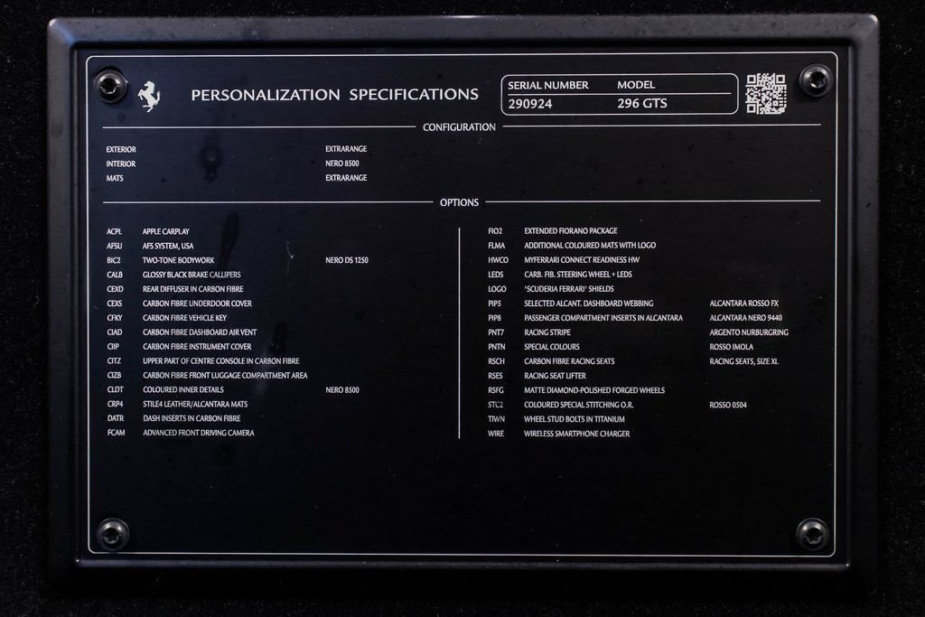 Certified 2023 Ferrari 296 GTS RWD image 59