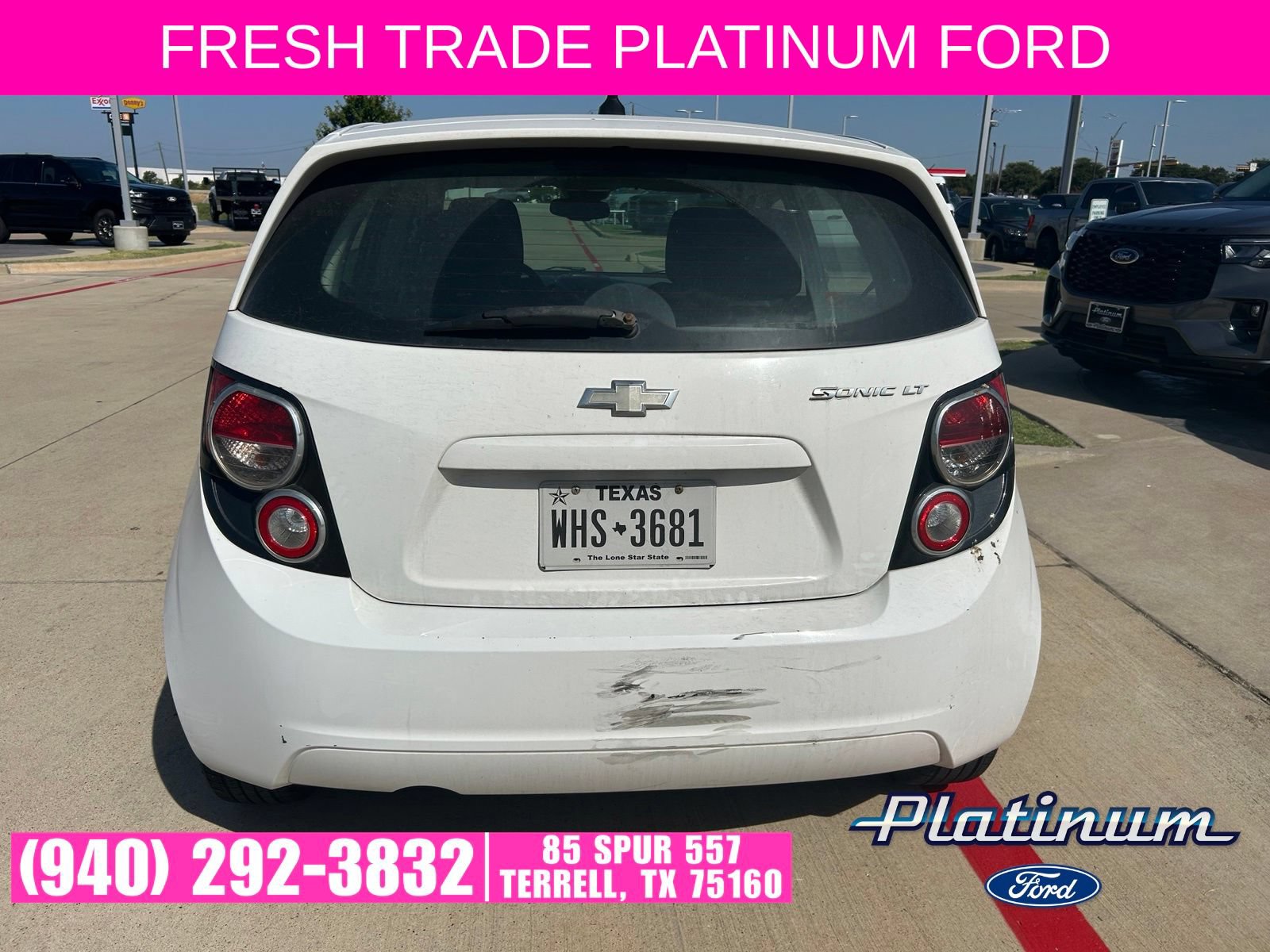 Used 2013 Chevrolet Sonic LT FWD image 4
