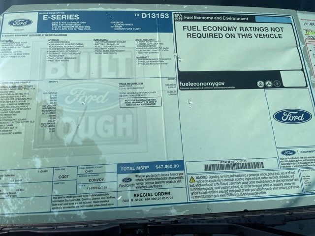 New 2026 Ford E-450 and Econoline 450 Super Duty w/ Power Equipment Group image 23