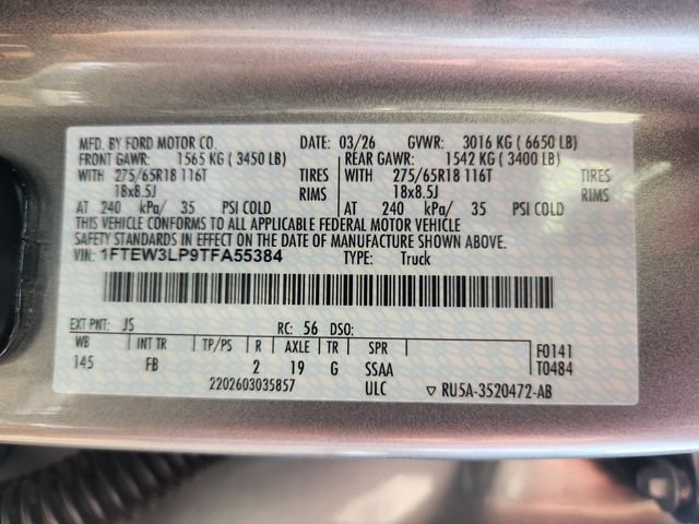 New 2026 Ford F150 XLT AWD/4WD image 24