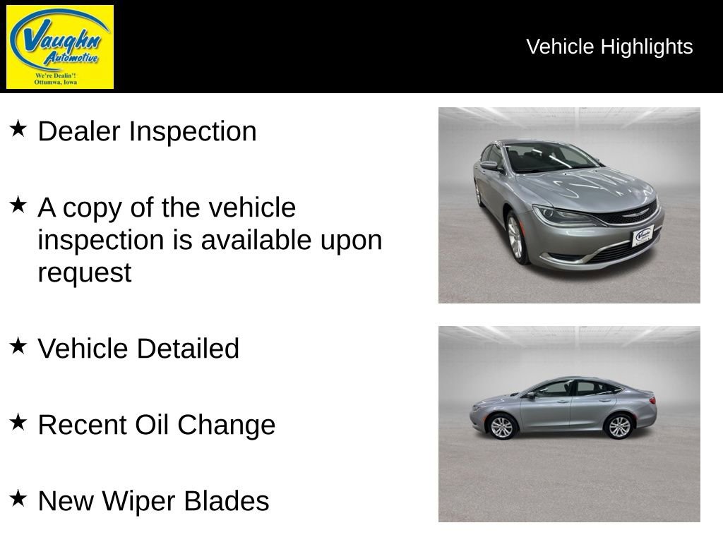 Used 2015 Chrysler 200 Limited image 2