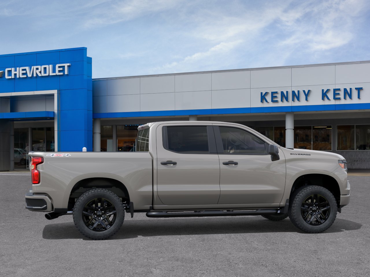 New 2026 Chevrolet Silverado 1500 Custom w/ Turbomax Blackout Package AWD/4WD image 5