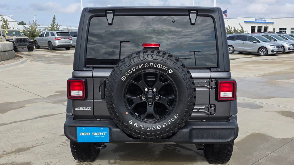 Used 2022 Jeep Wrangler Unlimited Sport image 4