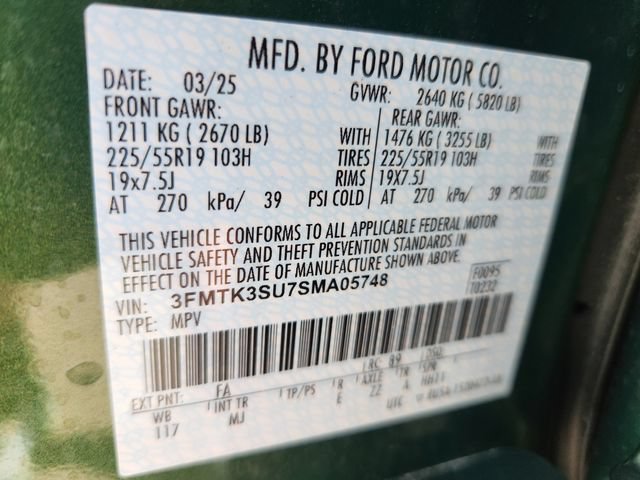 Certified 2025 Ford Mustang Mach-E Premium AWD/4WD image 27