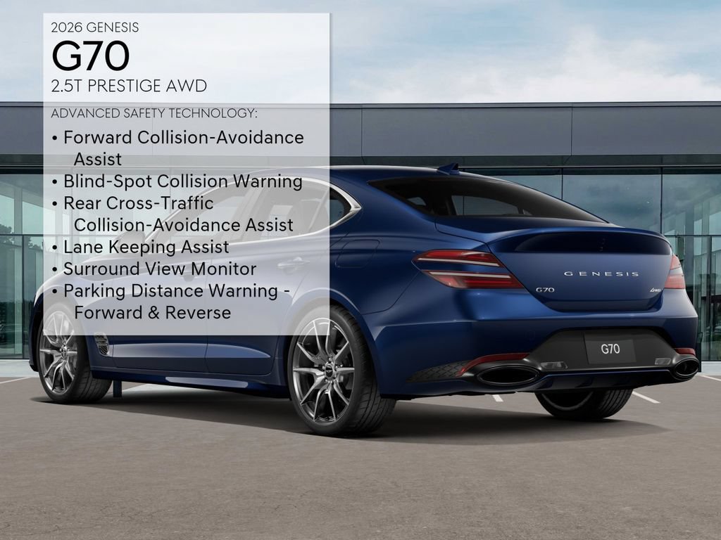 New 2026 Genesis G70 2.5T Prestige AWD/4WD image 7