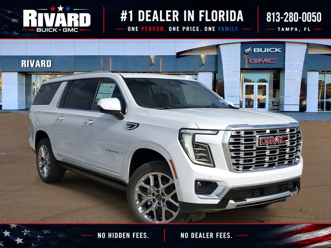 New 2026 GMC Yukon XL Denali w/ Sun & Power Step Package