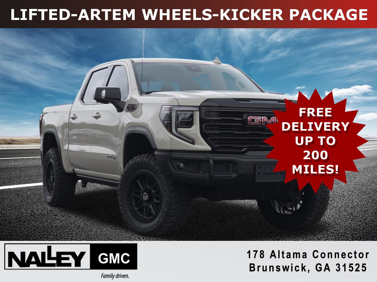 New 2026 GMC Sierra 1500 AT4X AWD/4WD image 1