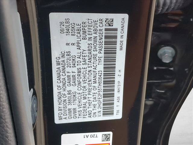 Used 2026 Honda Civic Sport image 23