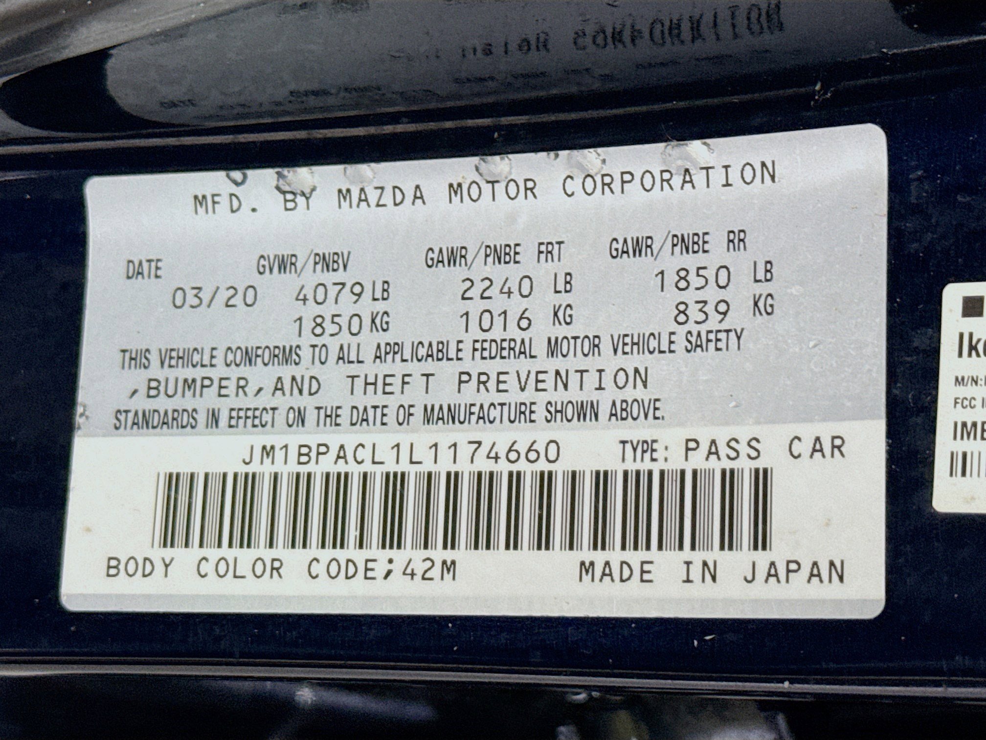 Used 2020 MAZDA MAZDA3 Sedan w/ Select Package image 40