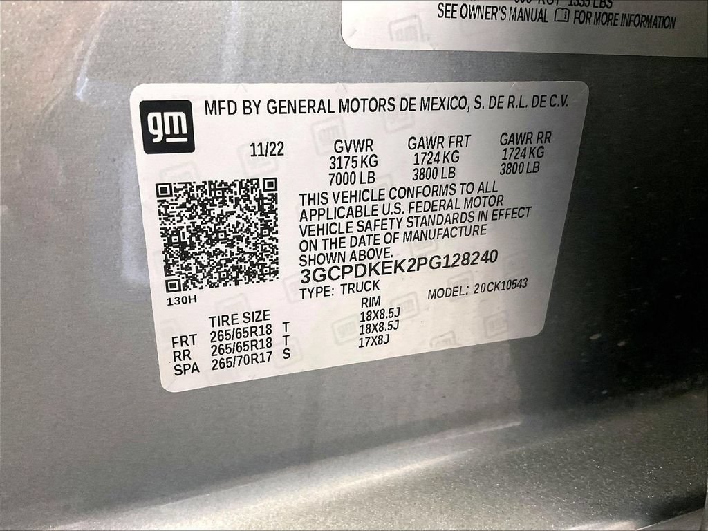 Used 2023 Chevrolet Silverado 1500 LT AWD/4WD image 36