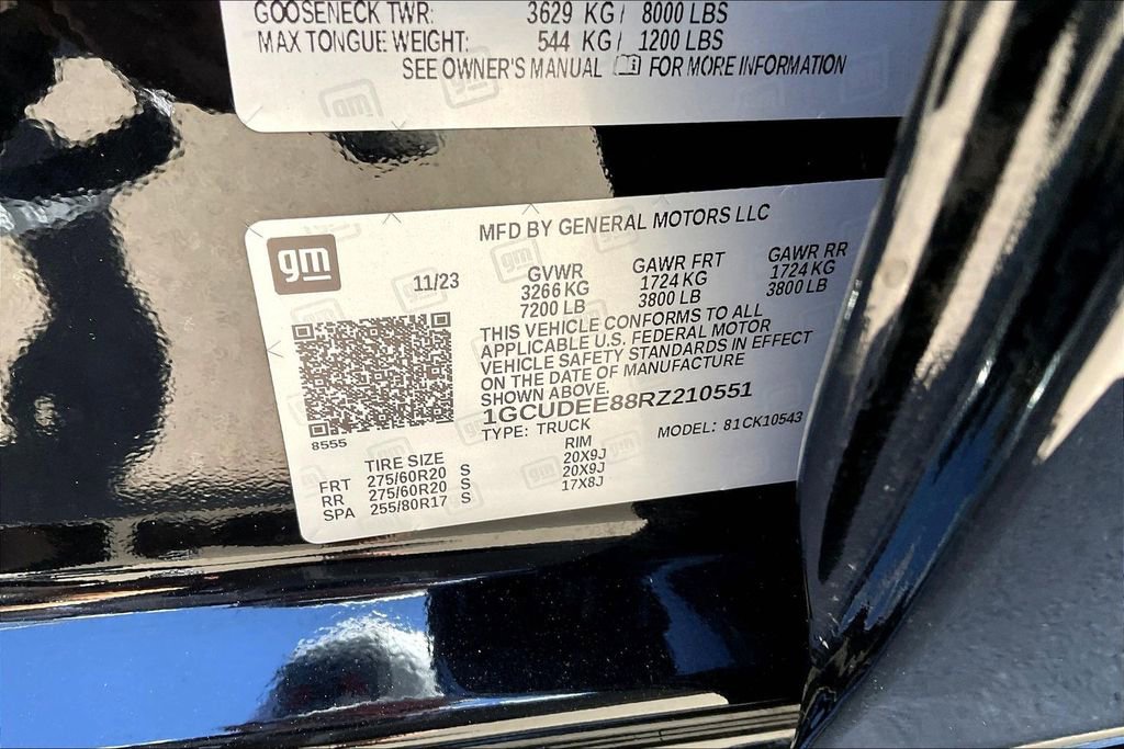 Used 2024 Chevrolet Silverado 1500 RST w/ RST All Star Premium Package image 21
