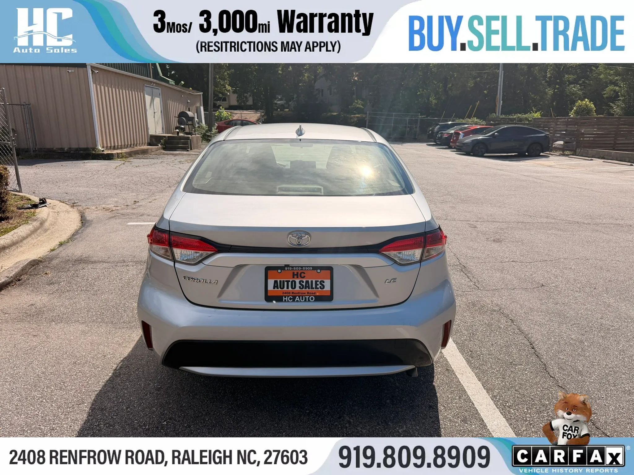 Used 2021 Toyota Corolla LE FWD image 4