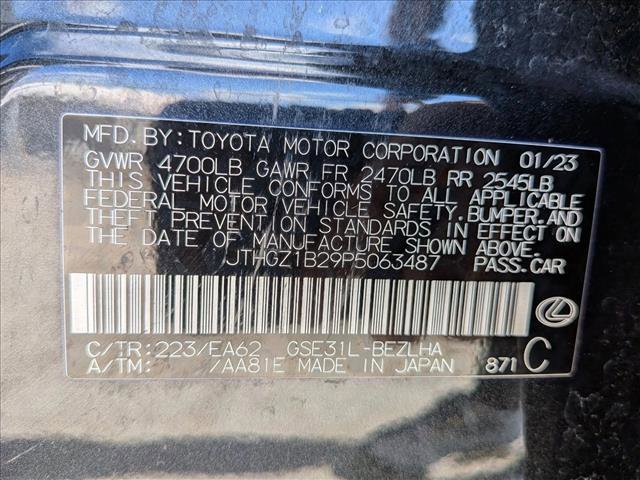 Used 2023 Lexus IS 350 F Sport w/ Navigation Package image 26