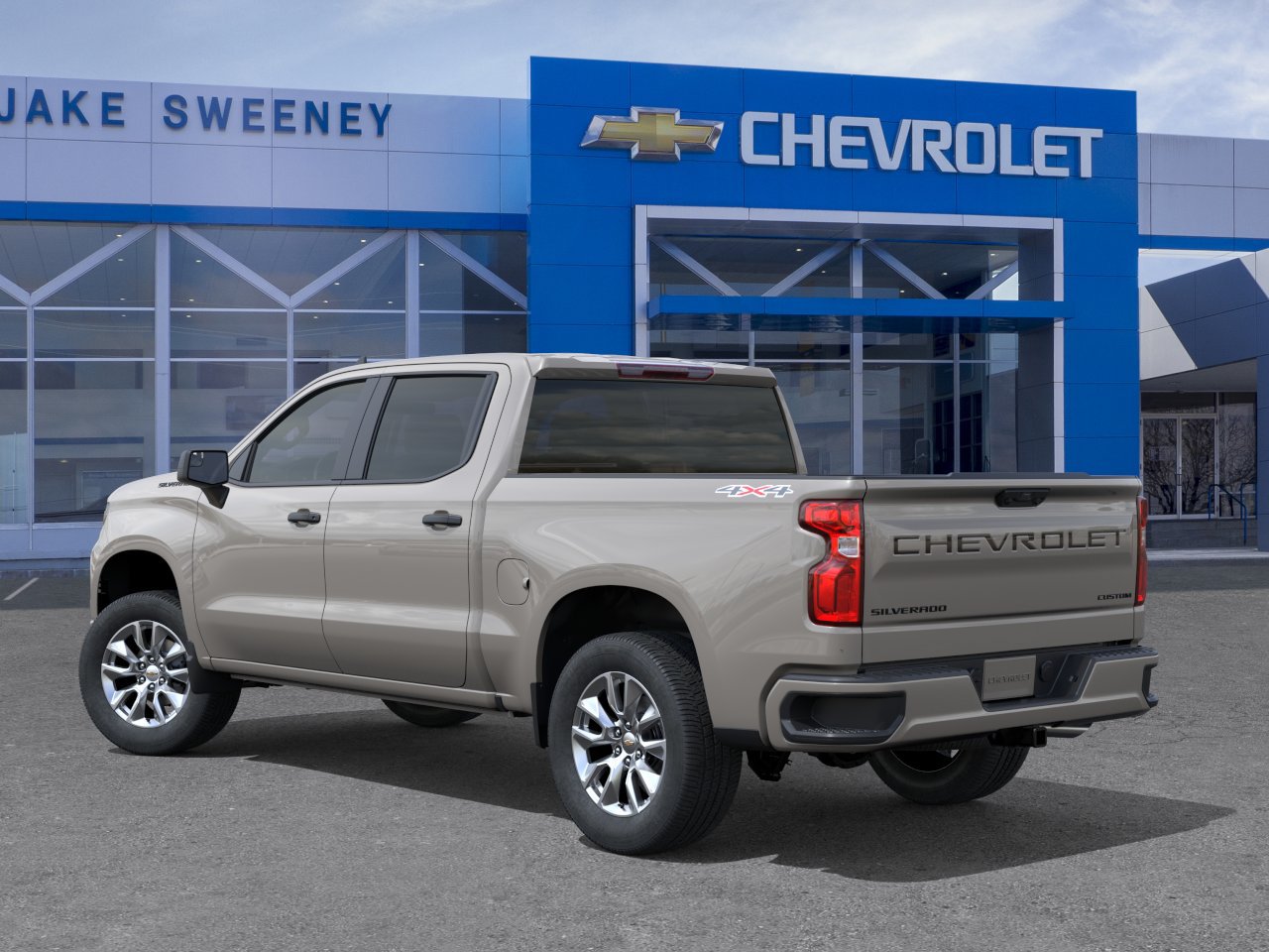 New 2026 Chevrolet Silverado 1500 Custom w/ LPO, Dark Essentials Package AWD/4WD image 3