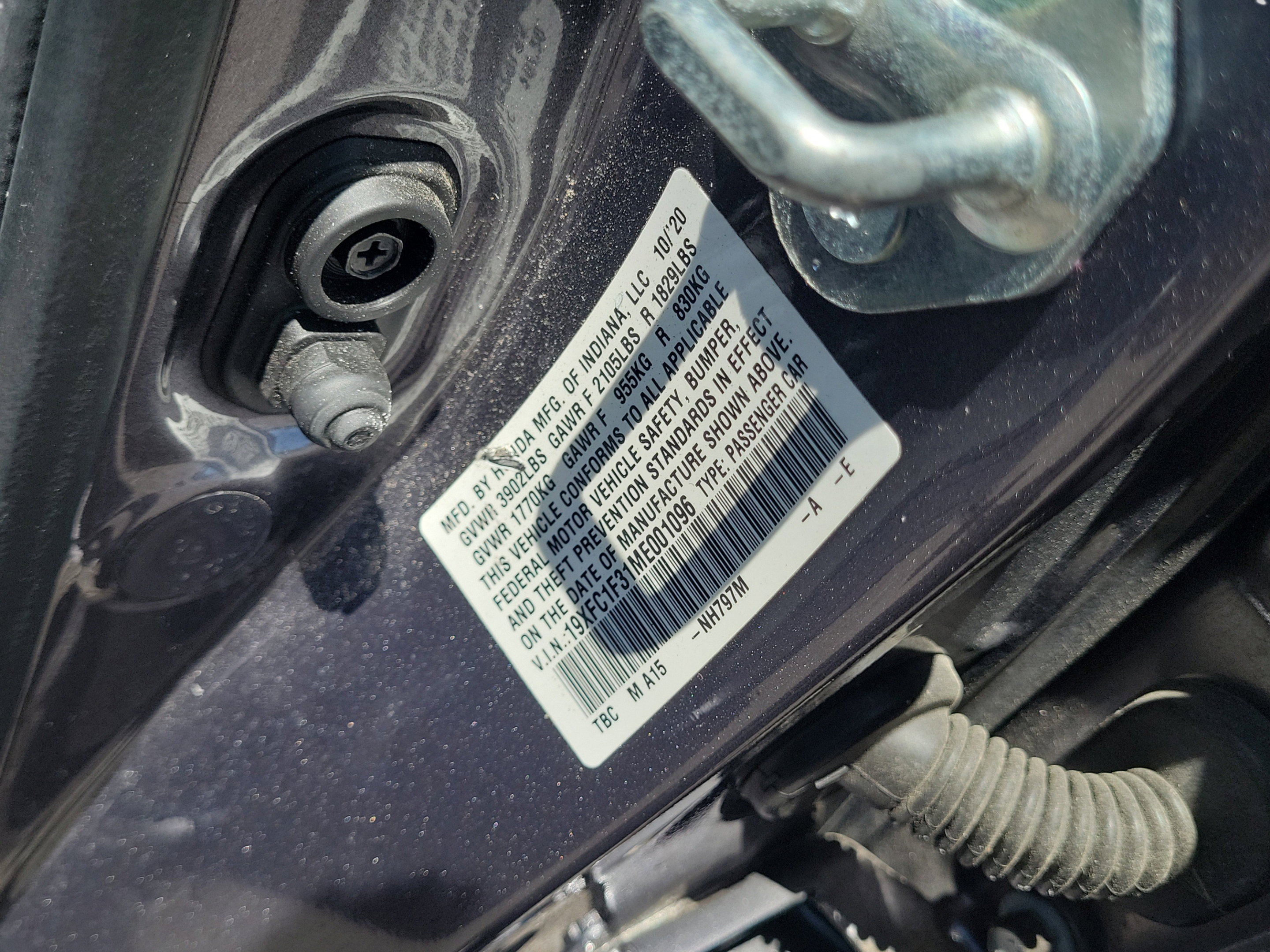 Certified 2021 Honda Civic EX image 33