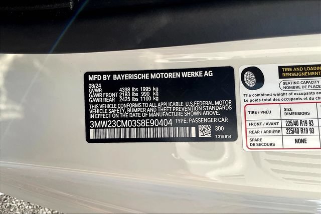 Used 2025 BMW 230i Coupe w/ M Sport Package RWD image 21