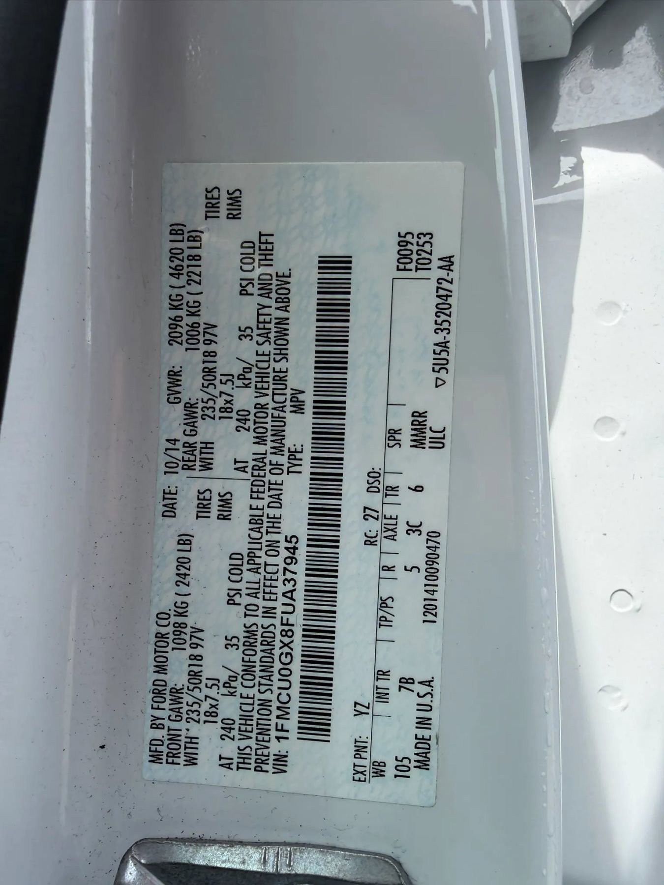 Used 2015 Ford Escape SE w/ Equipment Group 201A FWD image 28