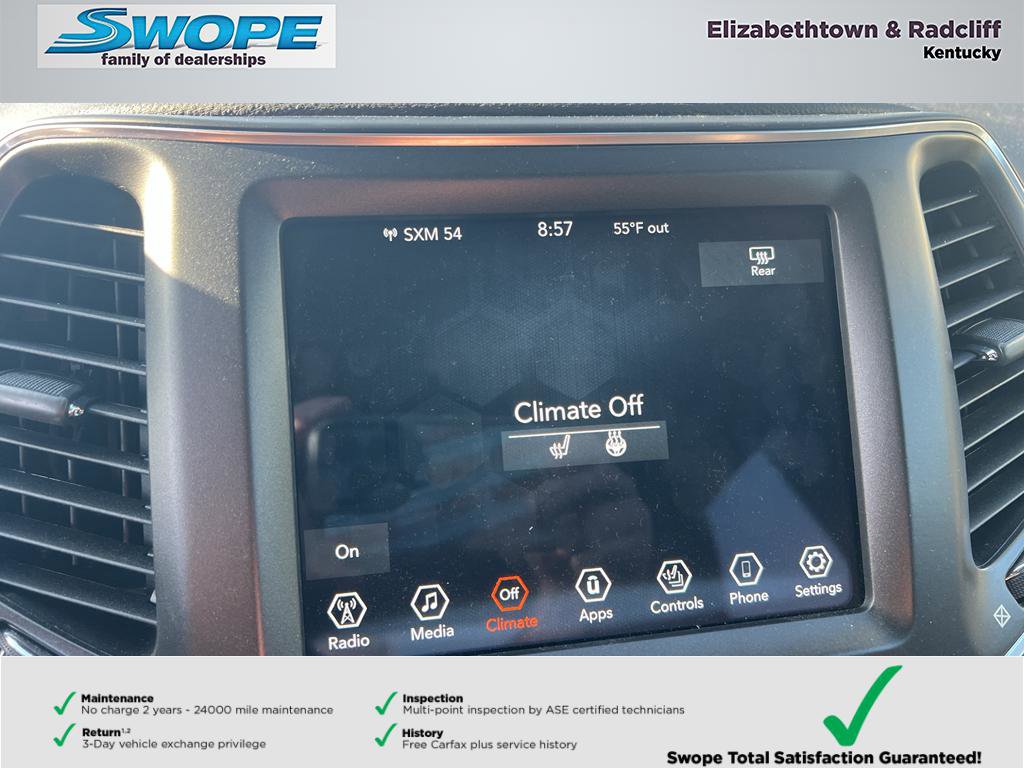 Certified 2022 Jeep Cherokee Trailhawk w/ Technology Group B AWD/4WD image 17