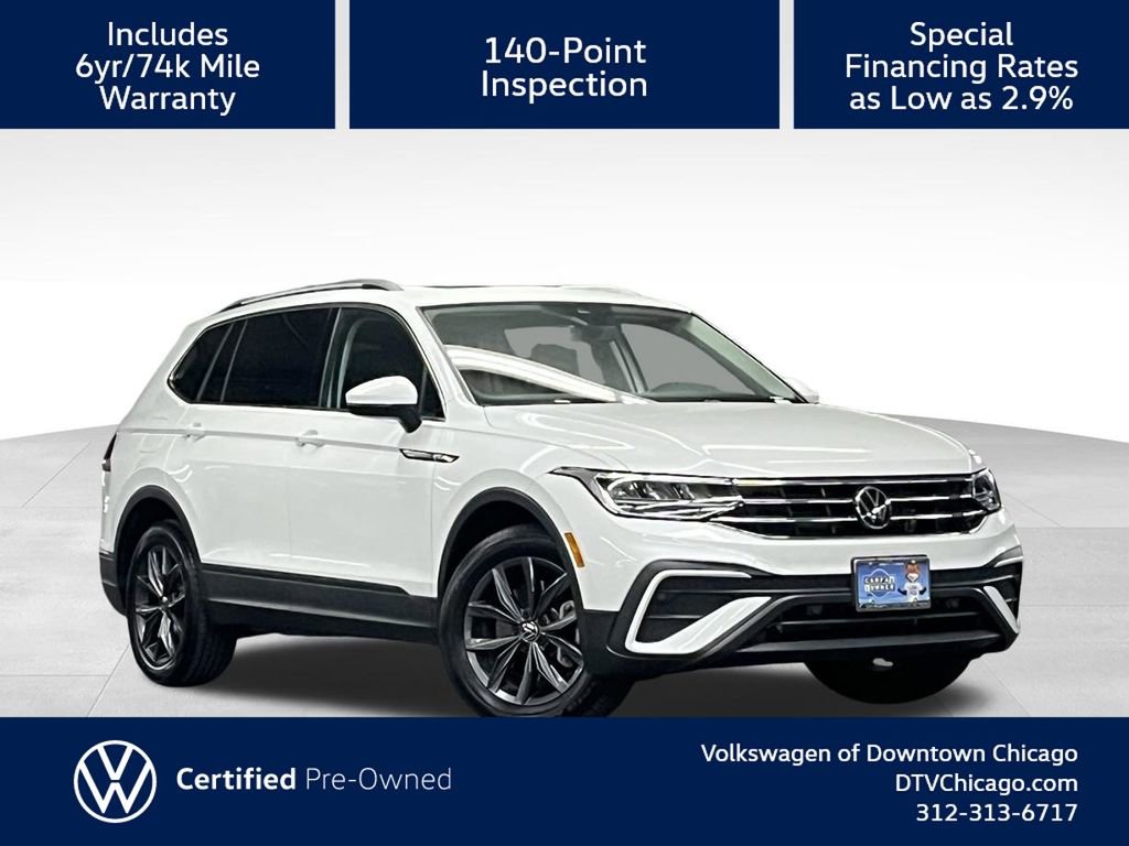 Used 2023 Volkswagen Tiguan SE w/ Panoramic Sunroof Package AWD/4WD image 1