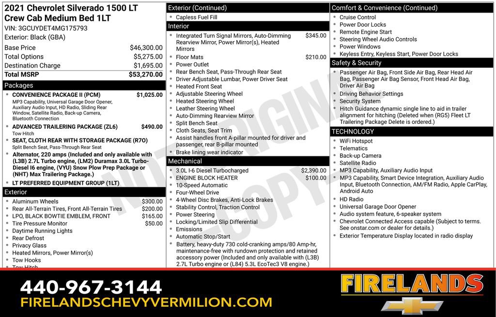 Used 2021 Chevrolet Silverado 1500 LT w/ Convenience Package II AWD/4WD image 2