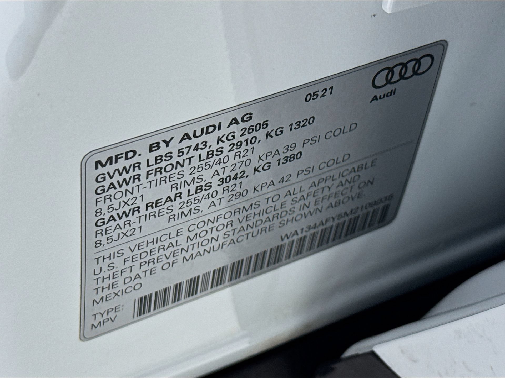 Used 2021 Audi SQ5 Prestige AWD/4WD image 34