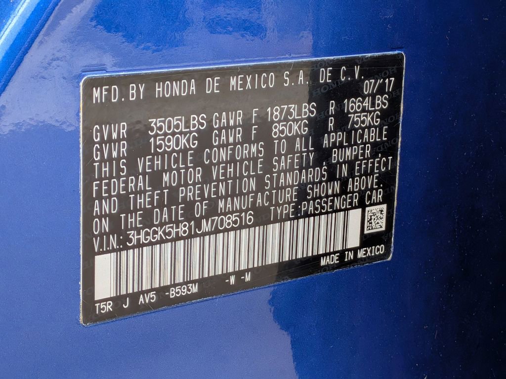 Used 2018 Honda Fit EX image 31