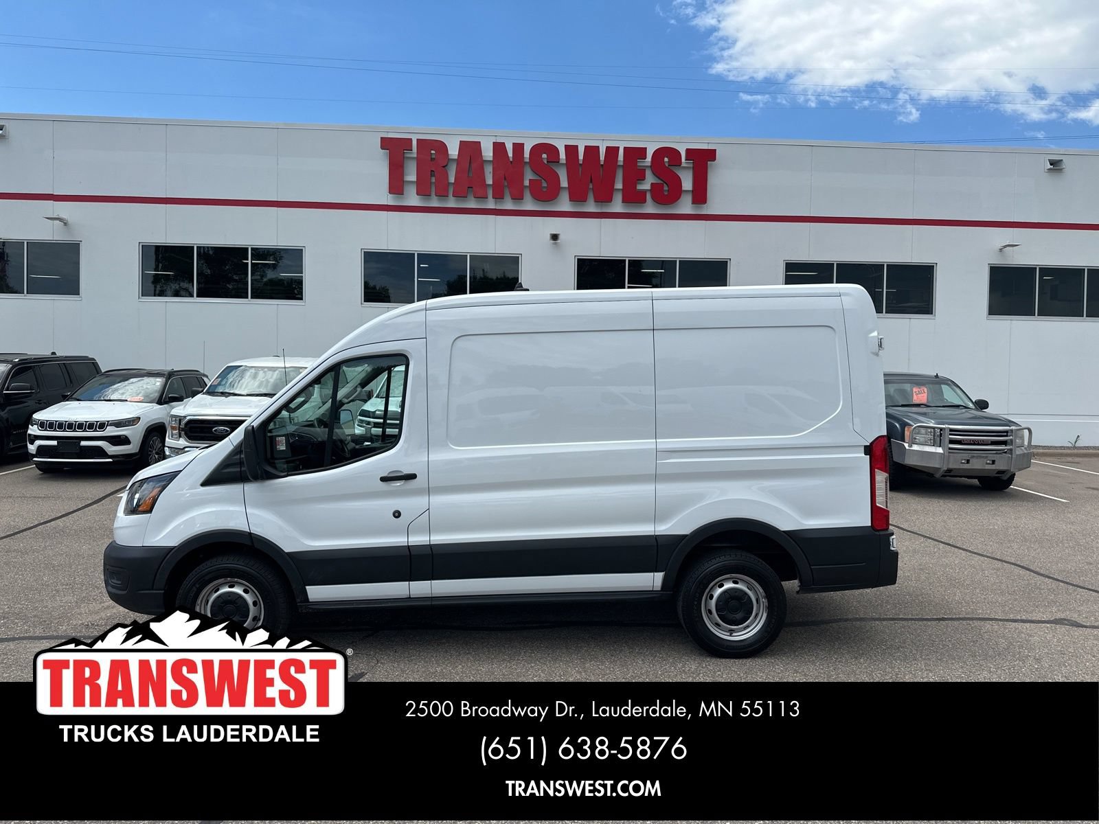 Used 2023 Ford Transit 250 Medium Roof w/ Load Area Protection Package RWD image 2