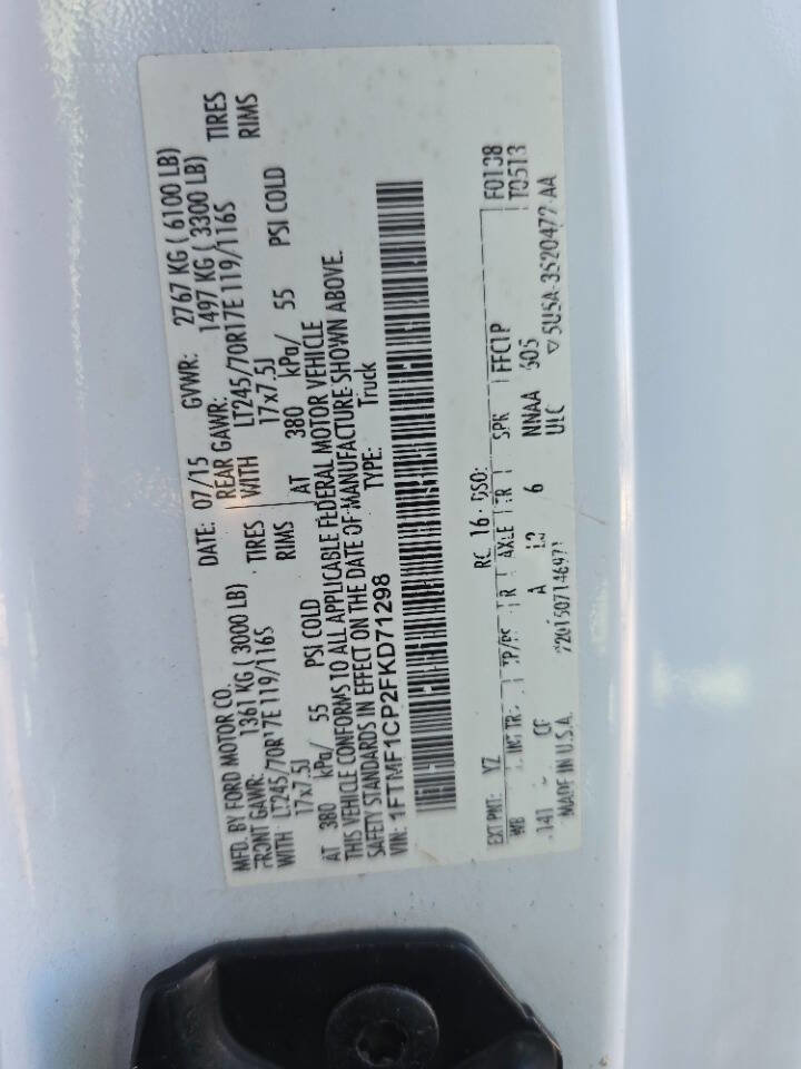 Used 2015 Ford F150 XL w/ XL Power Equipment Group RWD image 36