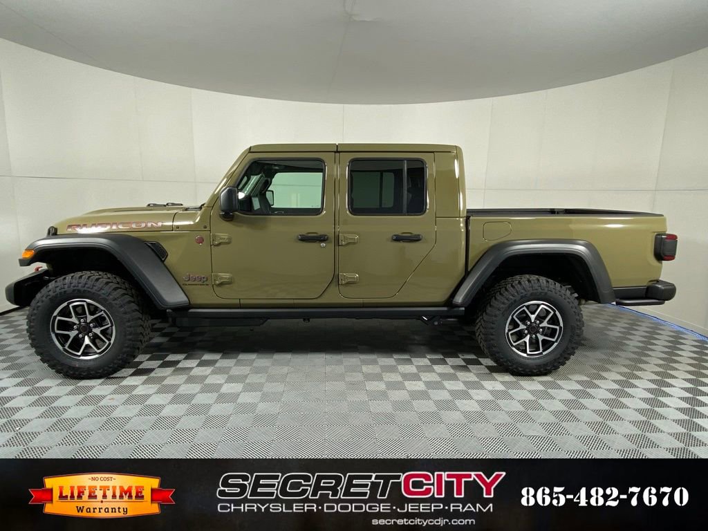 New 2026 Jeep Gladiator Rubicon w/ Steel Power Dome Hood Package image 4