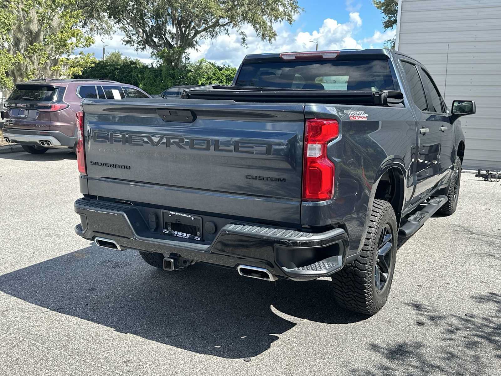 Certified 2021 Chevrolet Silverado 1500 Custom Trail Boss w/ Safety Confidence Package AWD/4WD image 6
