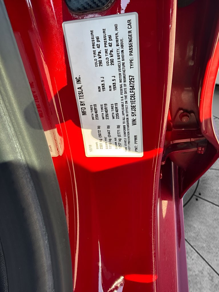 Used 2020 Tesla Model 3 Performance AWD/4WD image 31