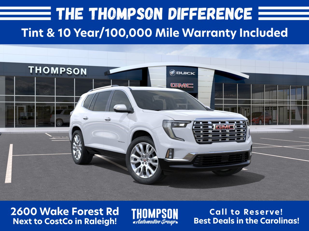 New 2026 GMC Acadia Denali w/ Super Cruise Package