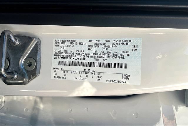 Used 2019 Ford Escape Titanium AWD/4WD image 19