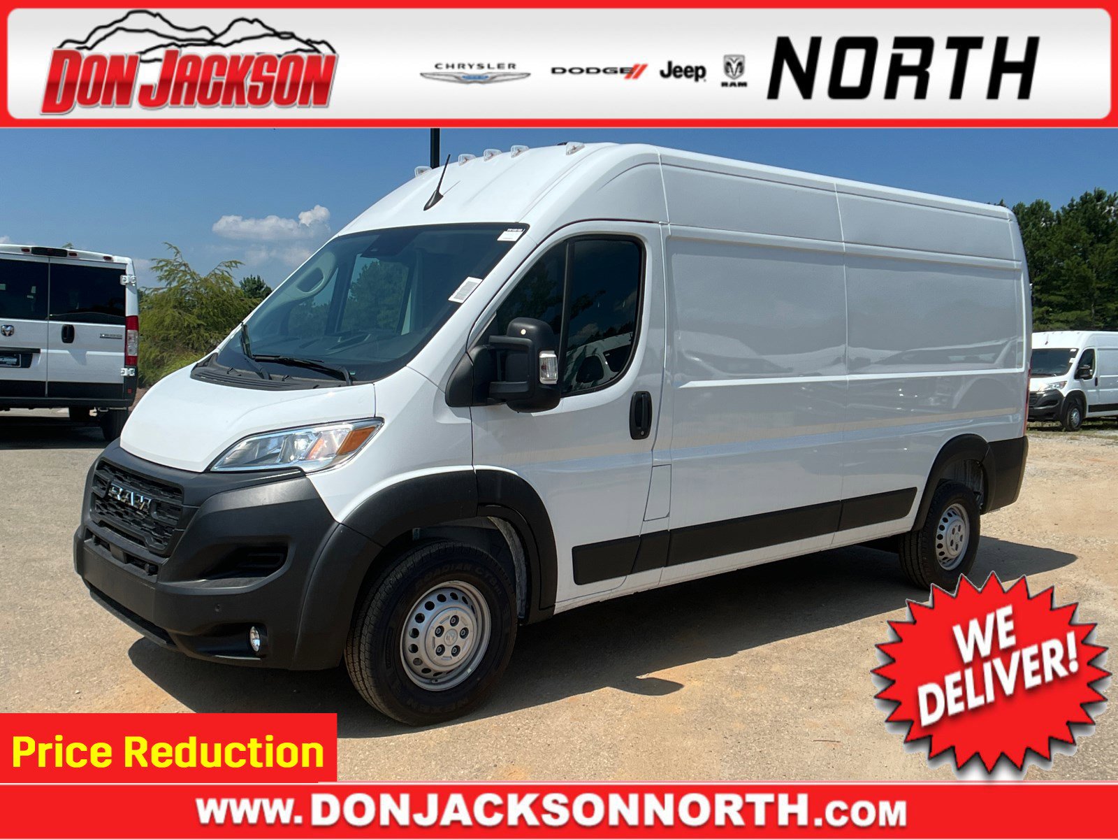 New 2025 RAM ProMaster 2500 w/ Safety Group