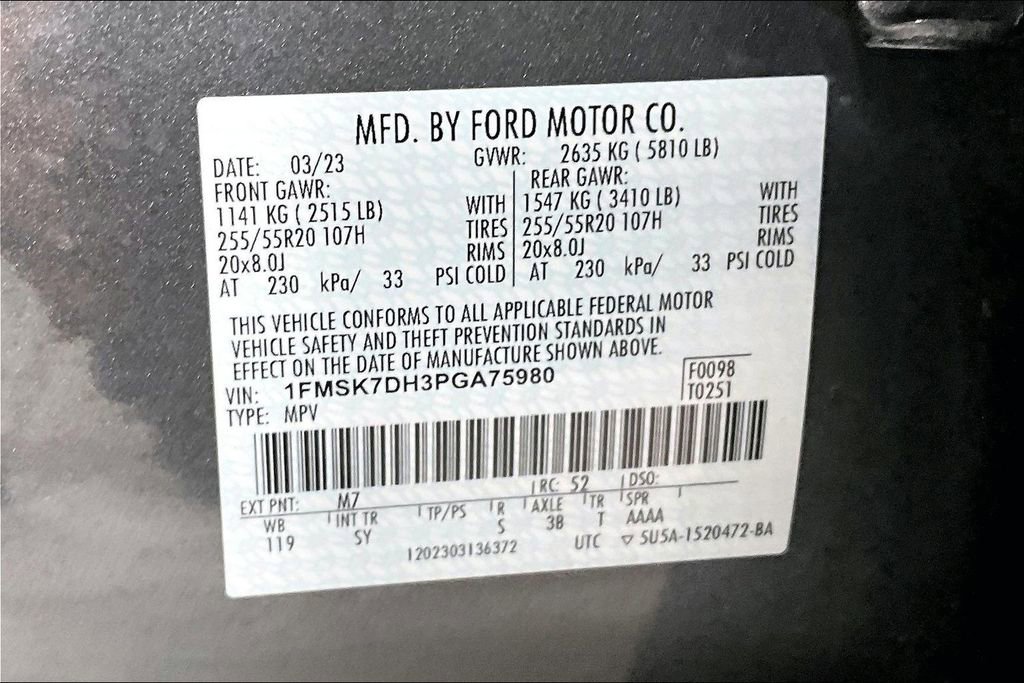 Used 2023 Ford Explorer XLT w/ Equipment Group 202A image 43