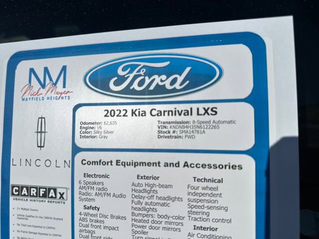 Used 2022 Kia Carnival LX image 31