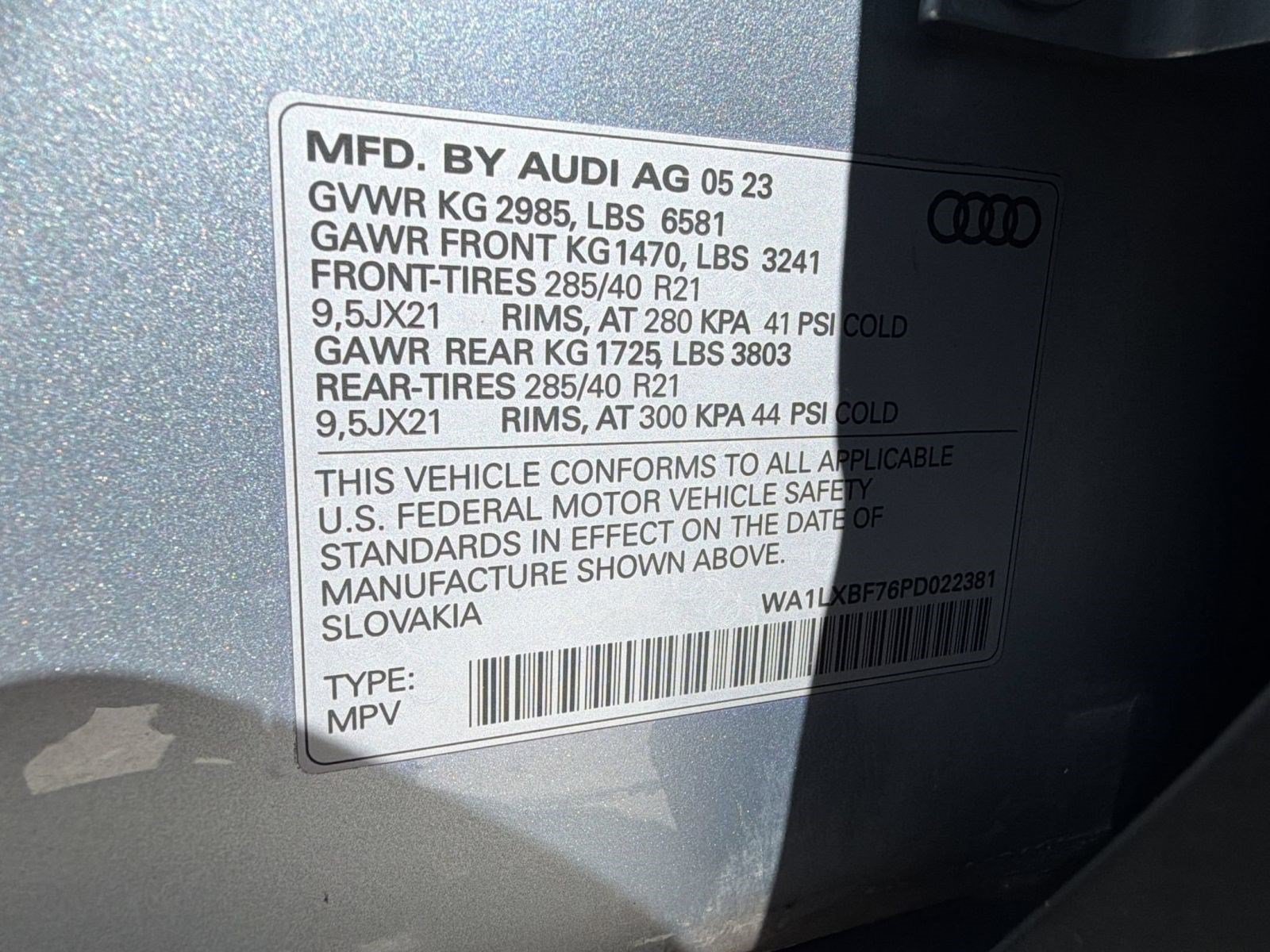 Certified 2023 Audi Q7 3.0T Premium Plus w/ Premium Plus Package AWD/4WD image 14