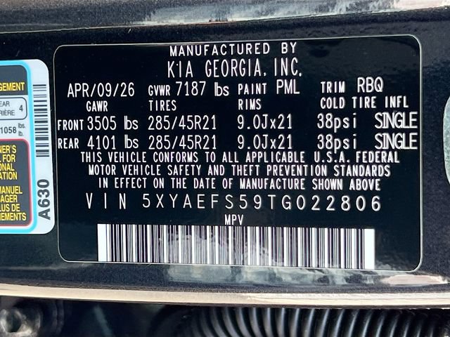 New 2026 Kia EV9 GT-Line AWD/4WD image 35
