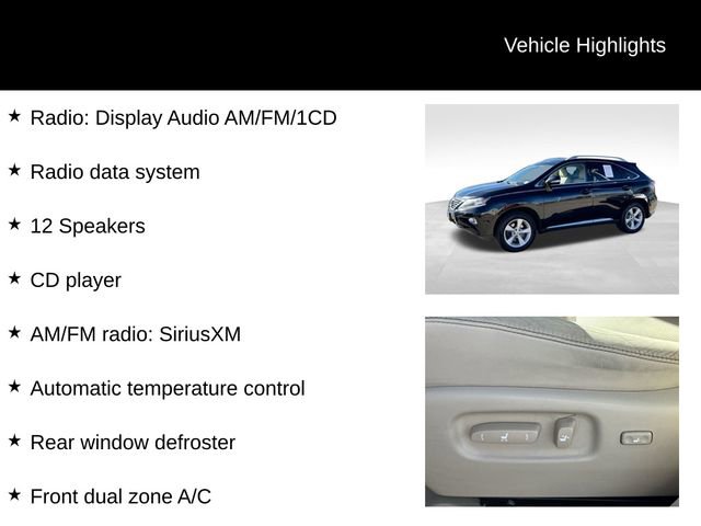 Used 2015 Lexus RX 350 AWD image 8