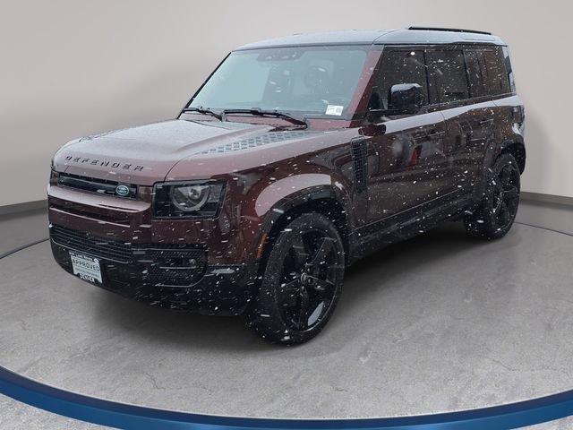 Certified 2025 Land Rover Defender 110 Sedona Red Edition