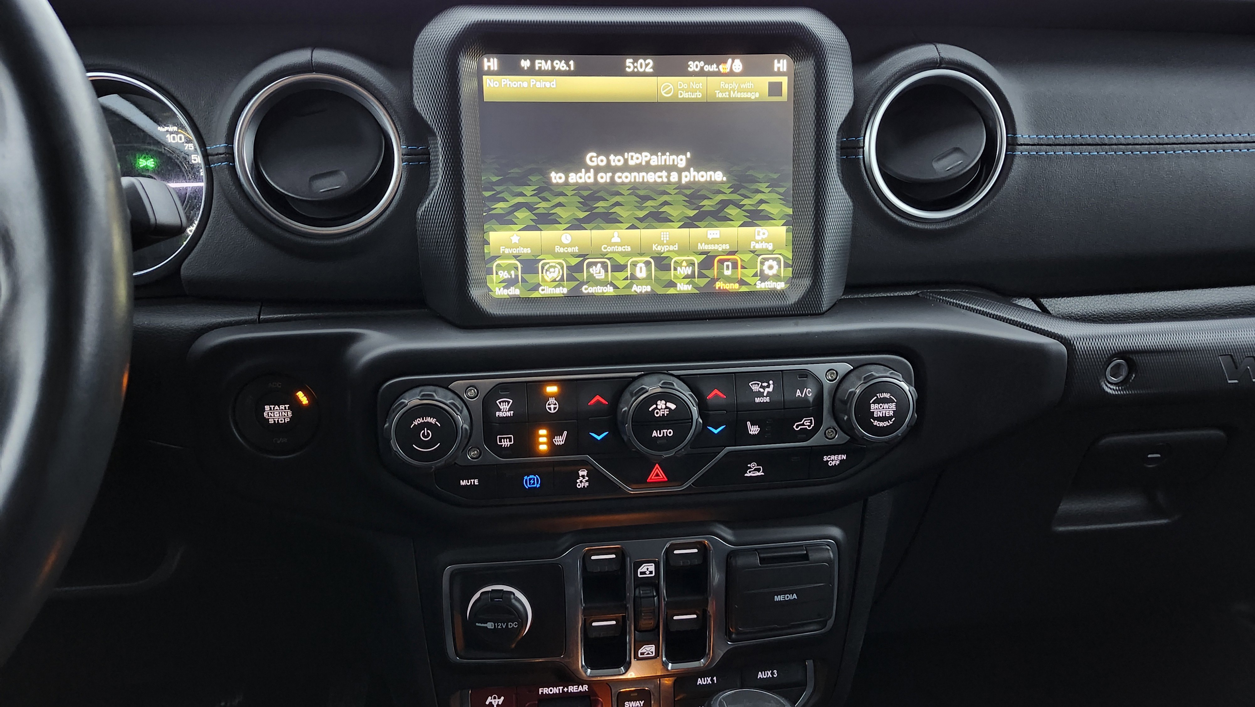 Used 2023 Jeep Wrangler Unlimited Rubicon 4xe w/ Cold Weather Group image 31