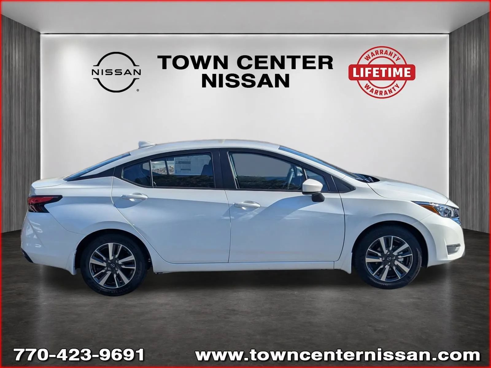 New 2025 Nissan Versa SV w/ Trunk Package FWD image 9