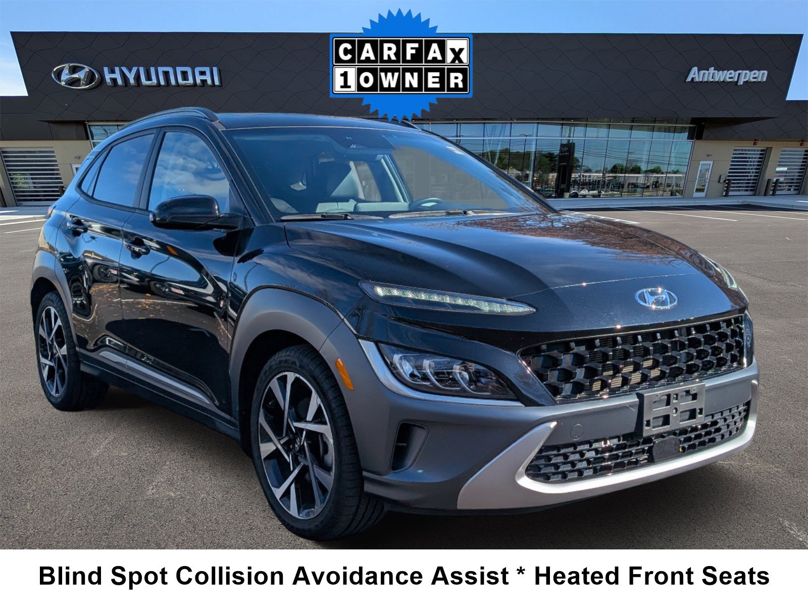 Certified 2022 Hyundai Kona Limited w/ Cargo Package